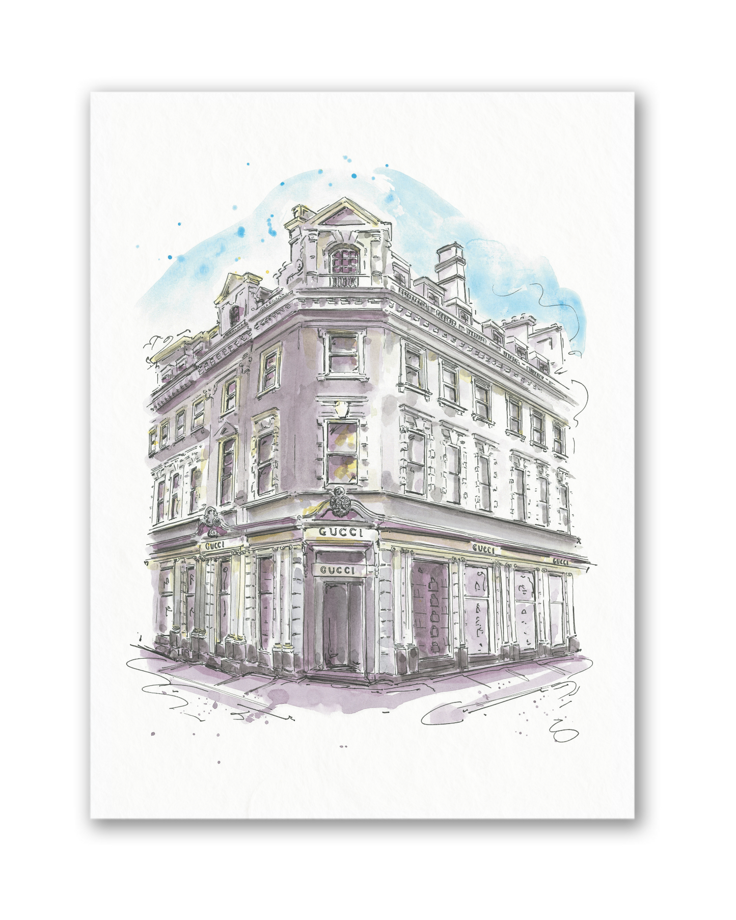 MPU Art Print - Gucci on New Bond