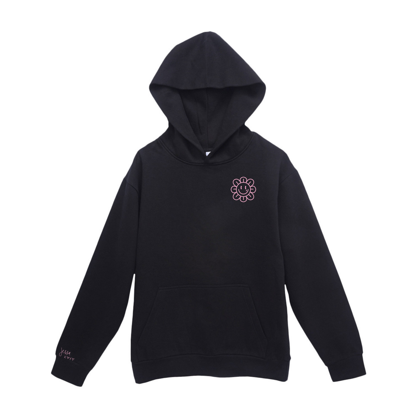LITERALLY CRYING SINGLE COLOR HOODIE