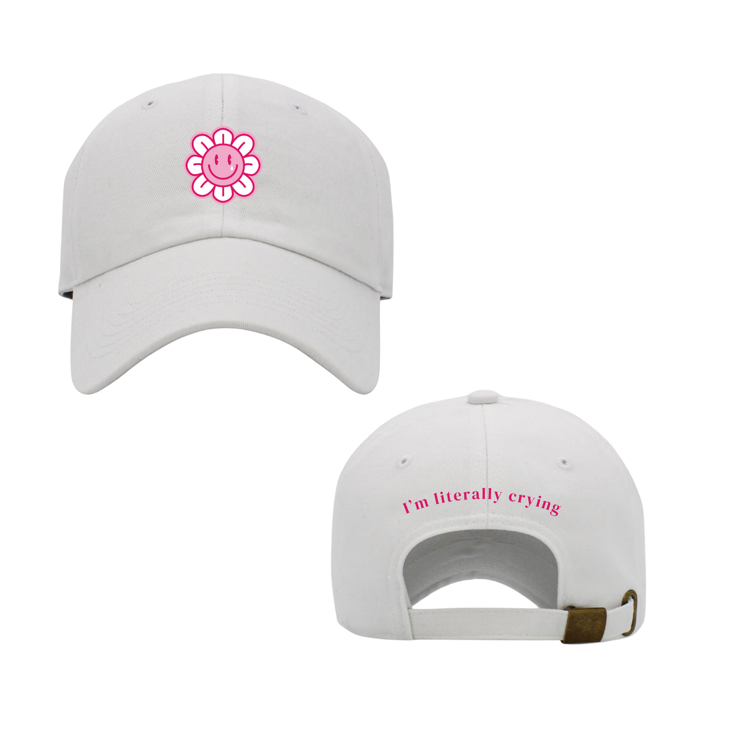 LITERALLY CRYING PATCH HAT