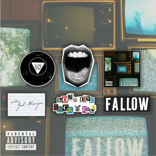 TOYL: FALLOW STICKER PACK (SET OF 6 STICKERS)